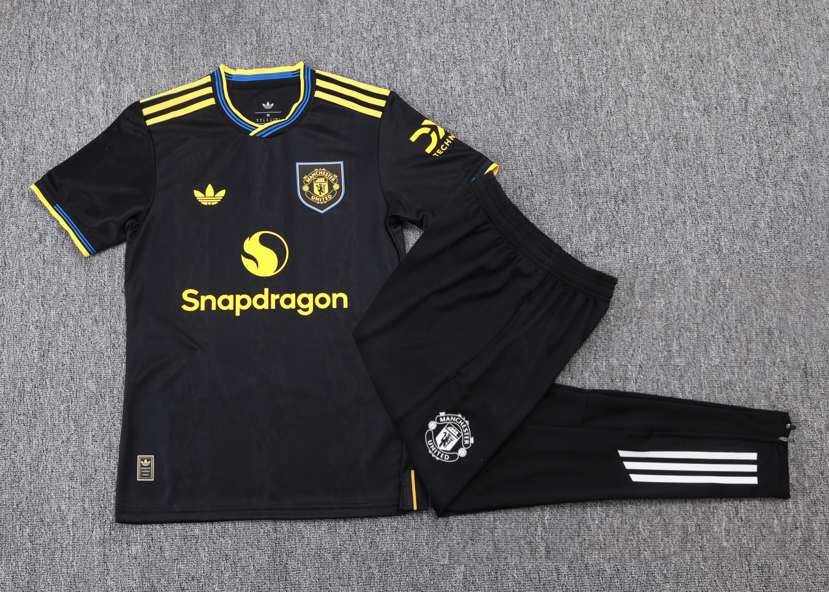 25-26 Manchester United Third Away Player Version Training Kits Football Tracksuits 3