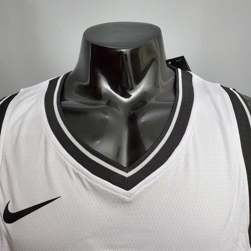 Durant #7 Brooklyn Nets white 7