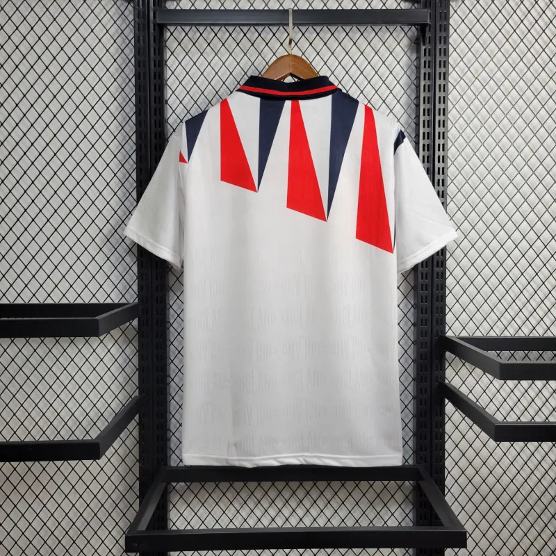 1992 England Home Retro Kit Vintage Shirt Football AAAAJersey Supplier 2