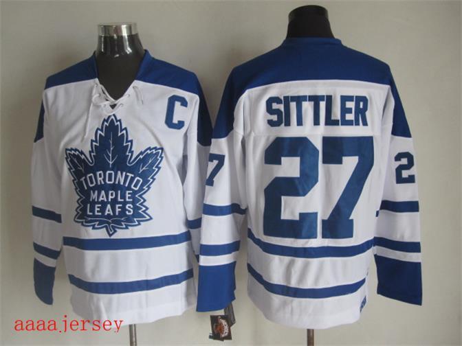 Toronto Maple Leafs retro ice hockey jersey M-3XL 多伦多枫叶队复古冰球服 6