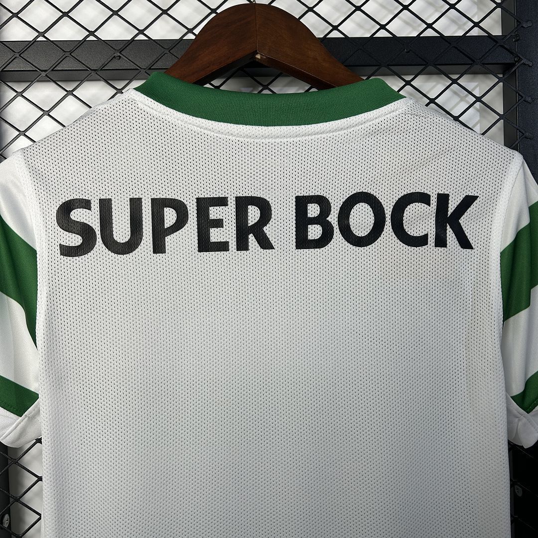 25-26 Sporting Lisbon Home Women Shirt Lady Uniform Sino AAAAJersey Supply Yupoo 6