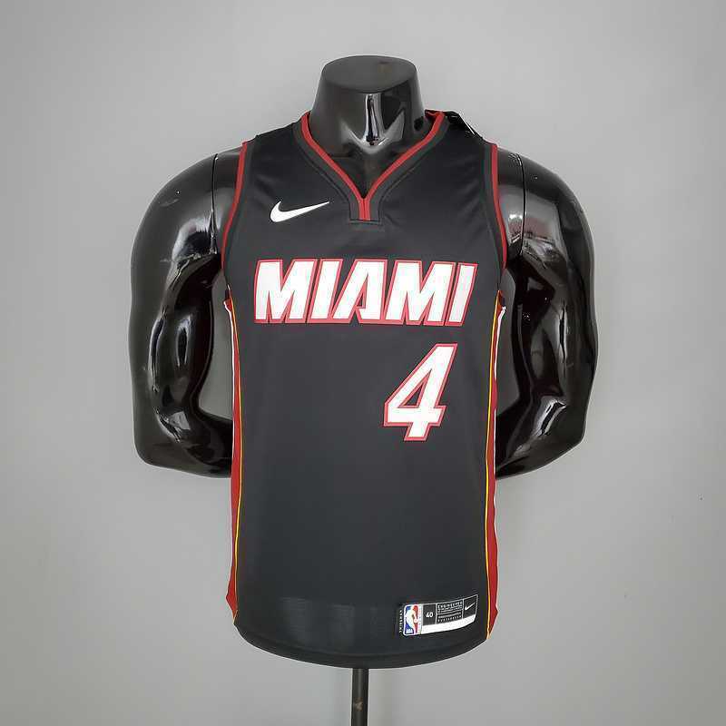 Miami Heat OLADIPO#4 #4 Black
