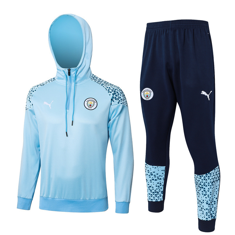 23-24 Manchester City Hoodie Long Sleeve Training Suit Yupoo