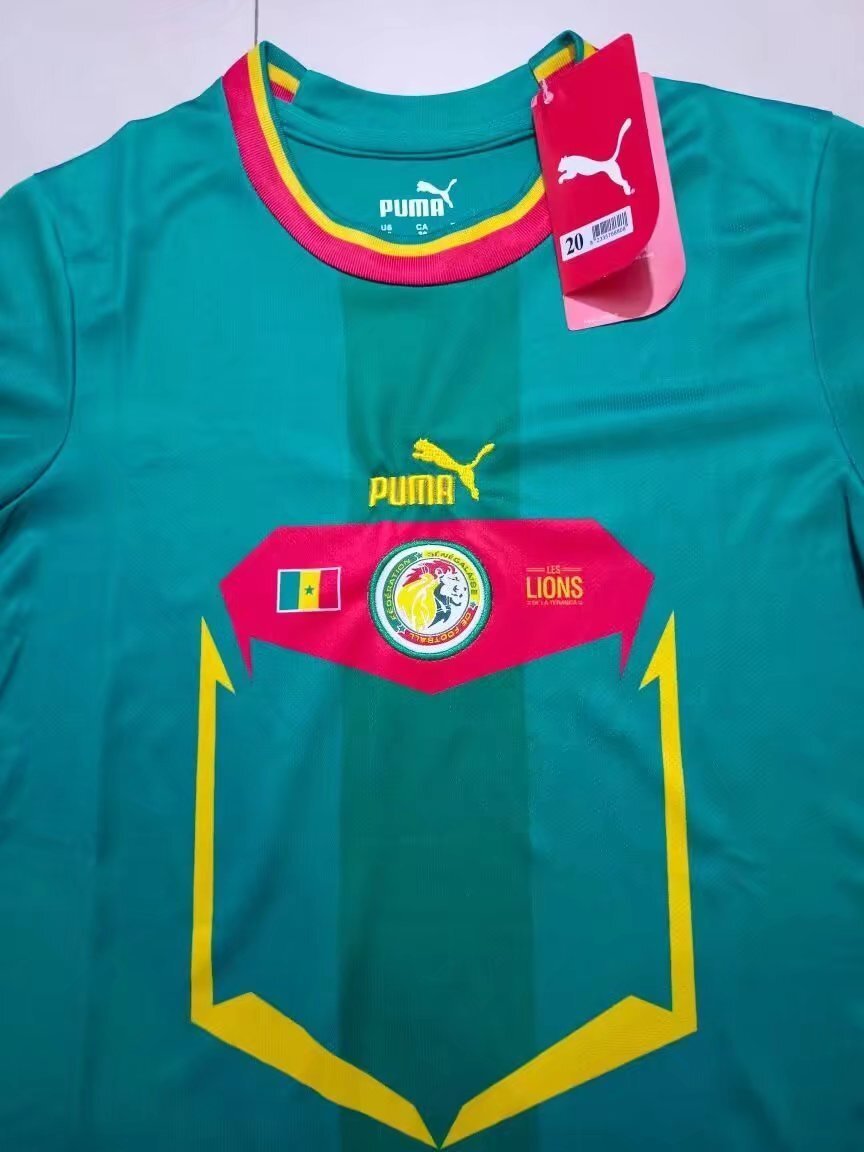 2022 Senegal away kids kit 1