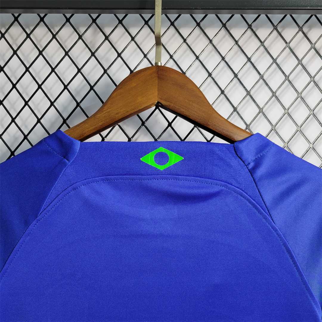 2022 Brazil away kids kit 11