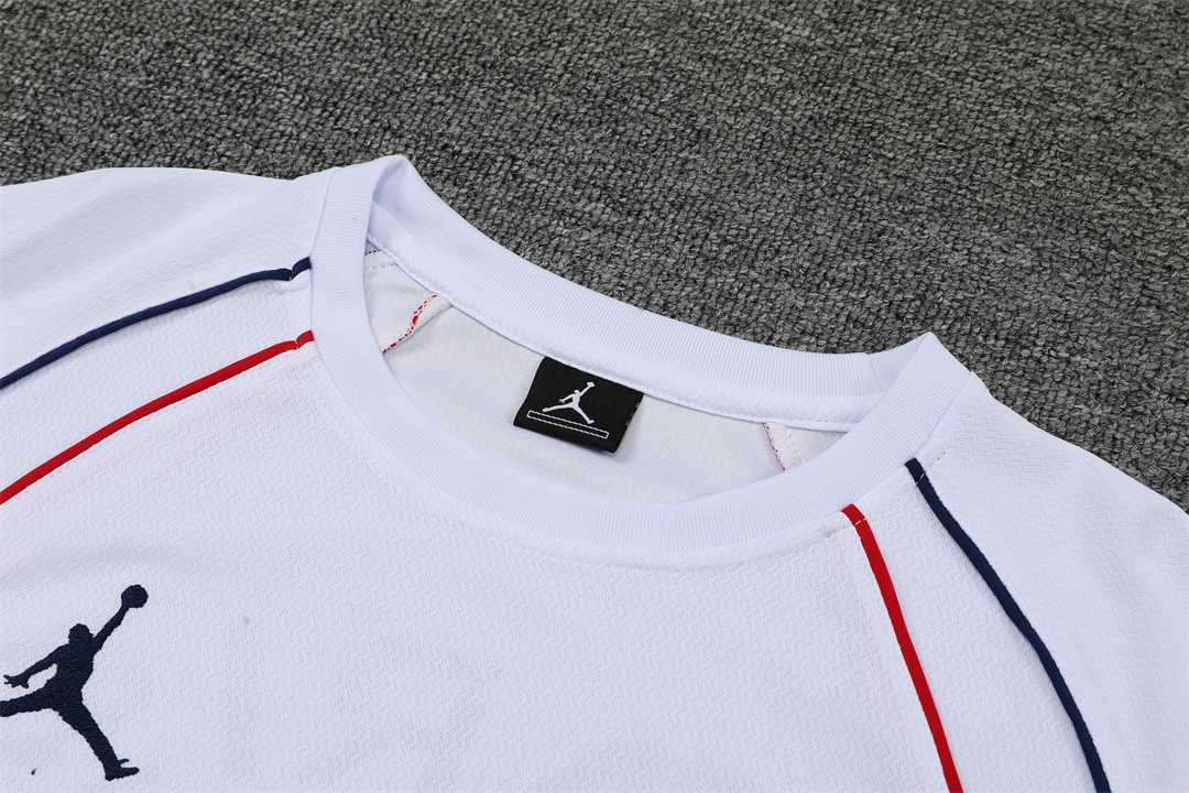 22-23 PSG training suit short sleeve kit White 11