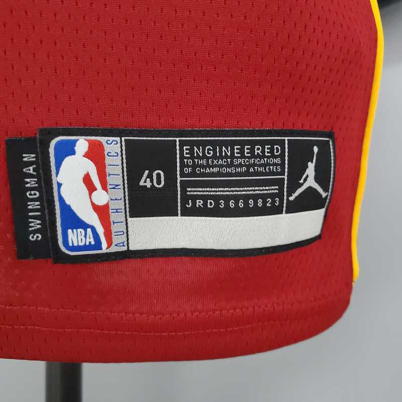 New Miami Heat Jordan JAMES #6 Burgundy 7