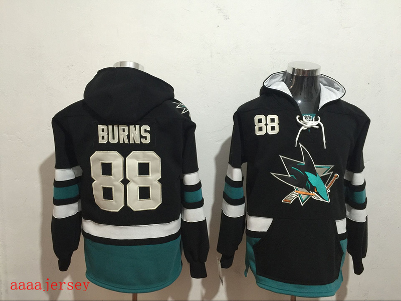 San Jose Sharks hoodie ice hockey jersey M-3XL 圣何西鲨鱼队帽衫冰球服 1