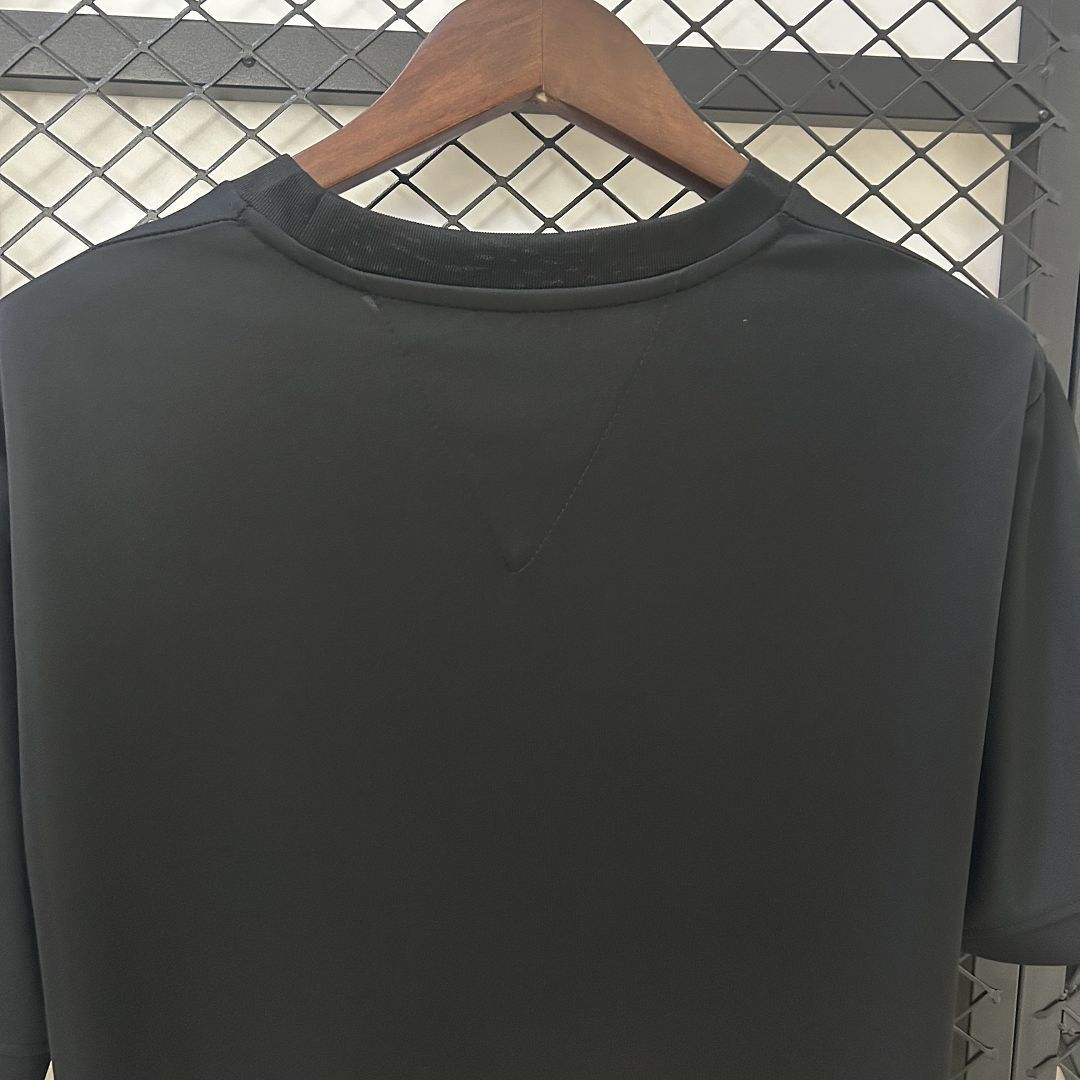 25-26 Santos Pelé Black Kit Soccer T-Shirt AAAAJersey Dropship Yupoo 2
