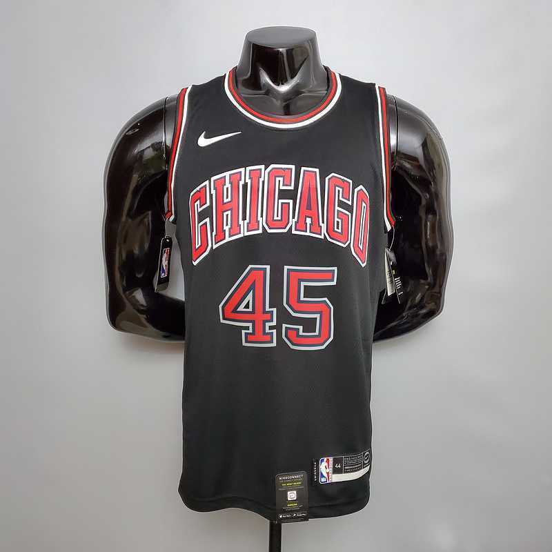 JDRDAN#45 Chicago Bulls Black