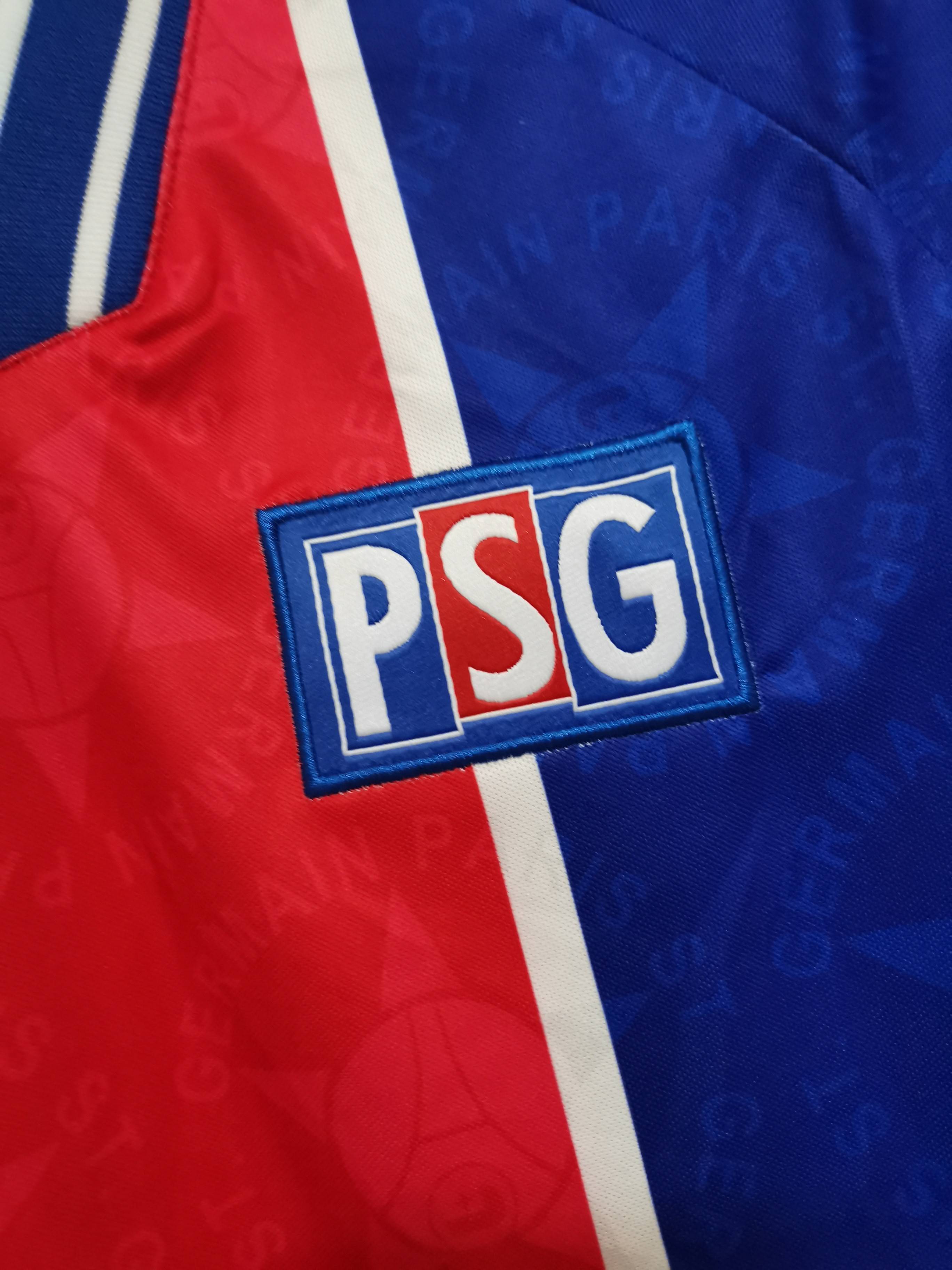 94-95 PSG Home Retro Kit Vintage Soccer Shirt AAAAJersey Wholesale Yupoo 6