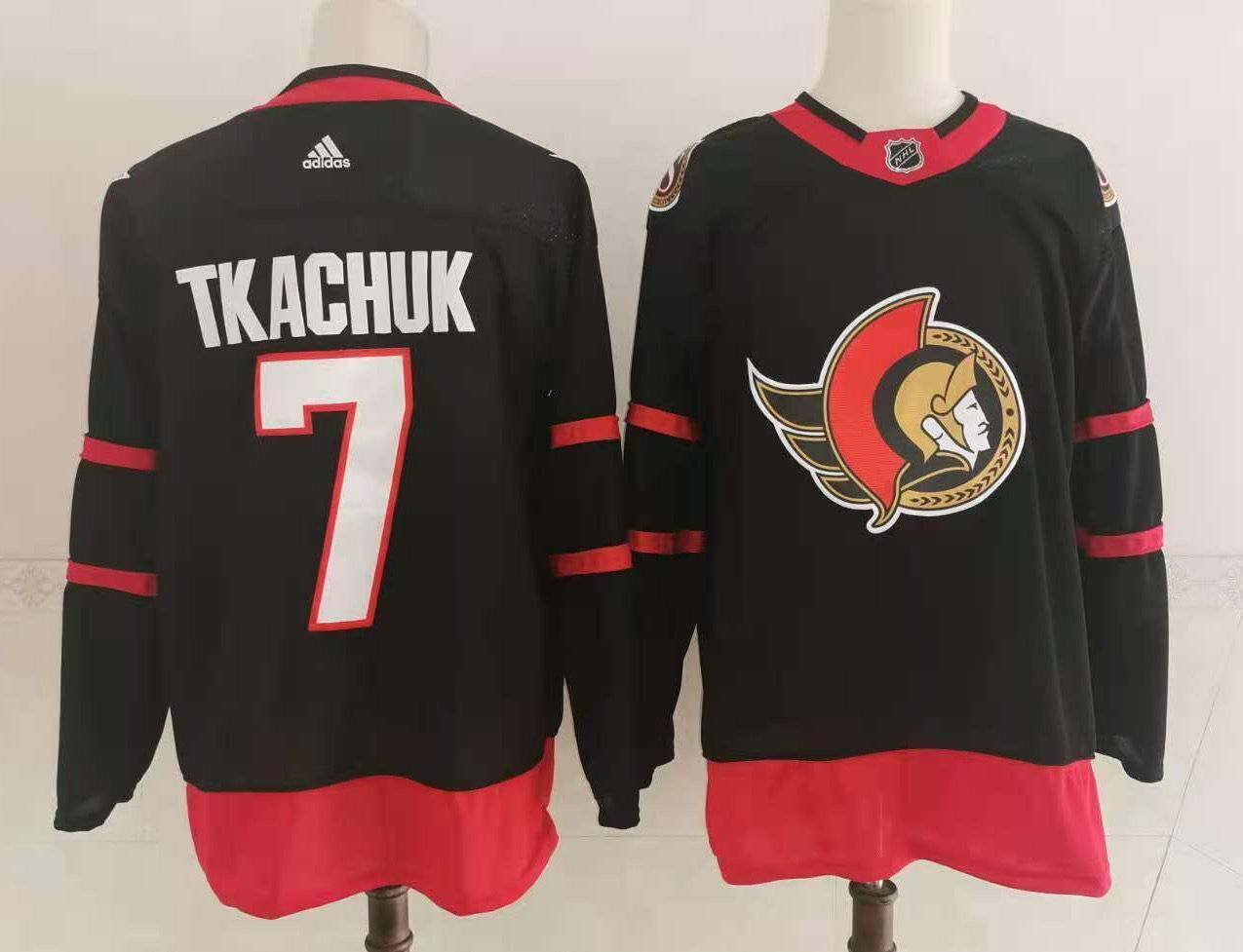 Ottawa Senators ice hockey jersey M-3XL 渥太华参议员冰球服 2