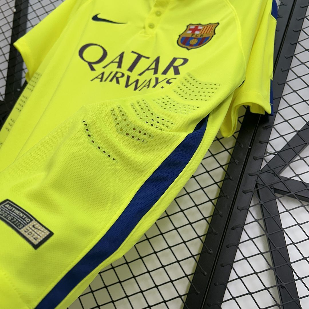 14-15 Barcelona Third Retro Kit Vintage Shirt AAAAJersey Supply Yupoo 3