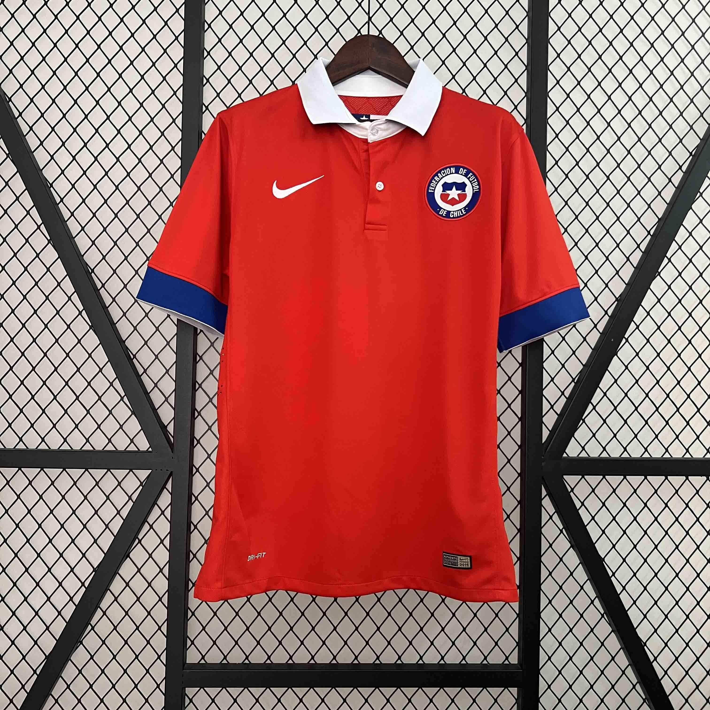 15-16 Chile Home Retro Kit Vintage Shirt Football AAAAJersey Supplier