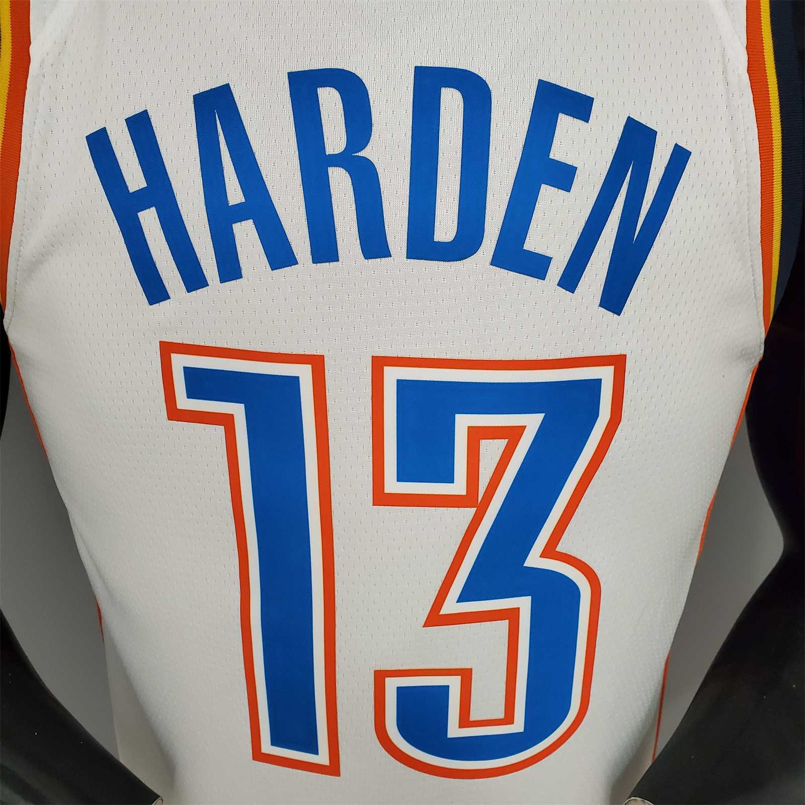 HARDEN#13 Thunder White 3