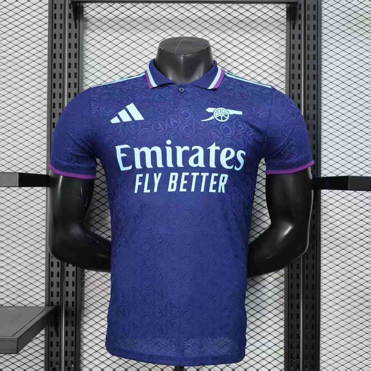 25-26 Arsenal Blue Special Edition Kit Player Version Shirt AAAAJersey Yupoo