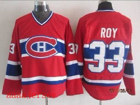 Montreal Canadiens retro ice hockey jersey M-3XL 蒙特利尔加拿大人复古冰球服 2