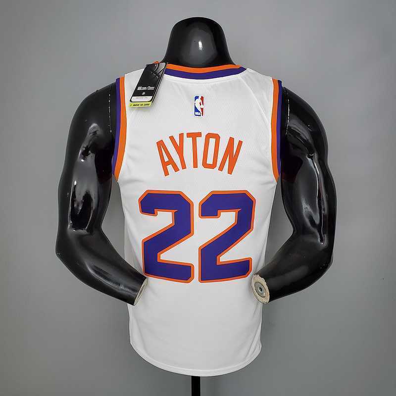 AYTON#22 Phoenix Suns White 5