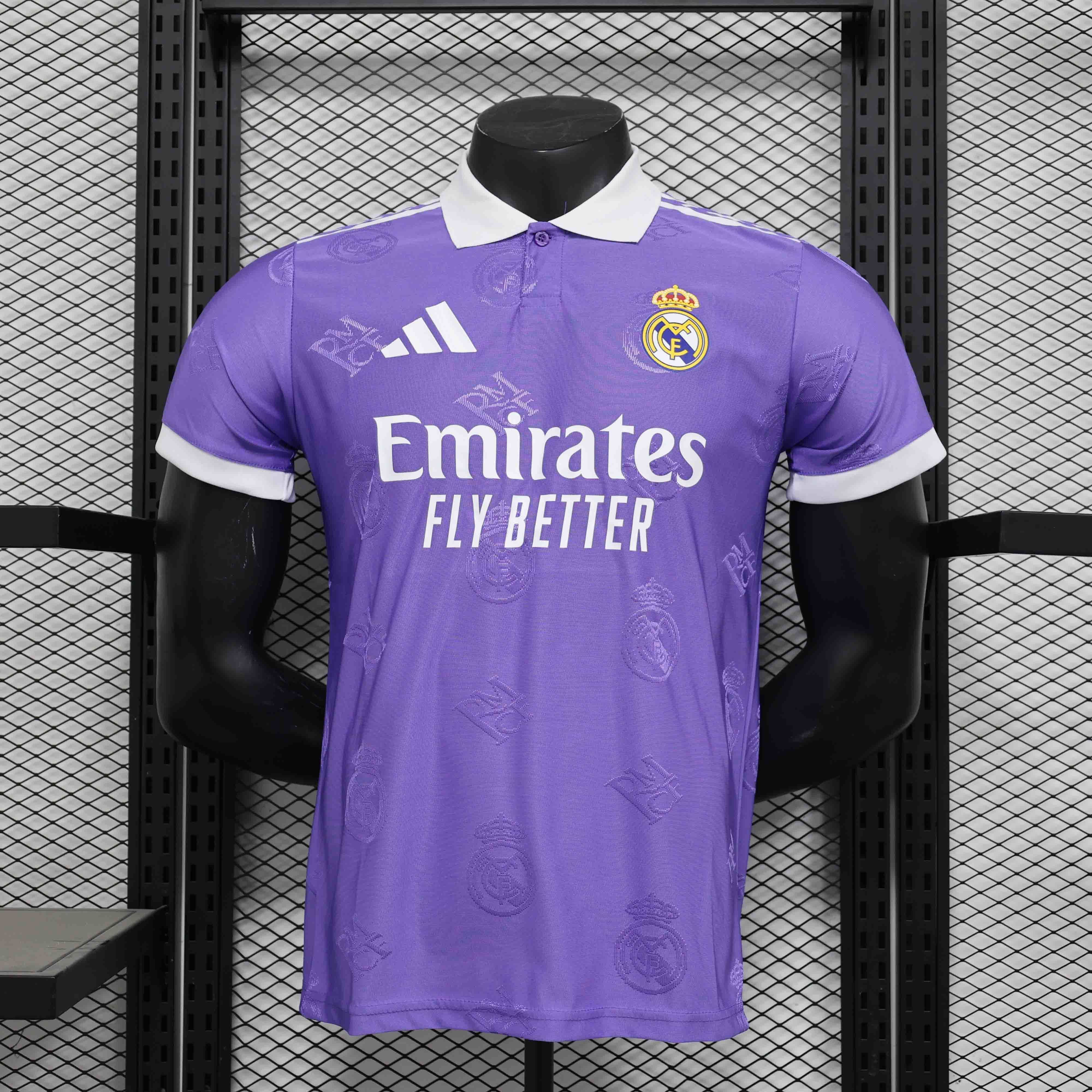 25-26 Real Madrid Purple Special Edition Player Version Shirt AAAAJersey Supplier Yupoo