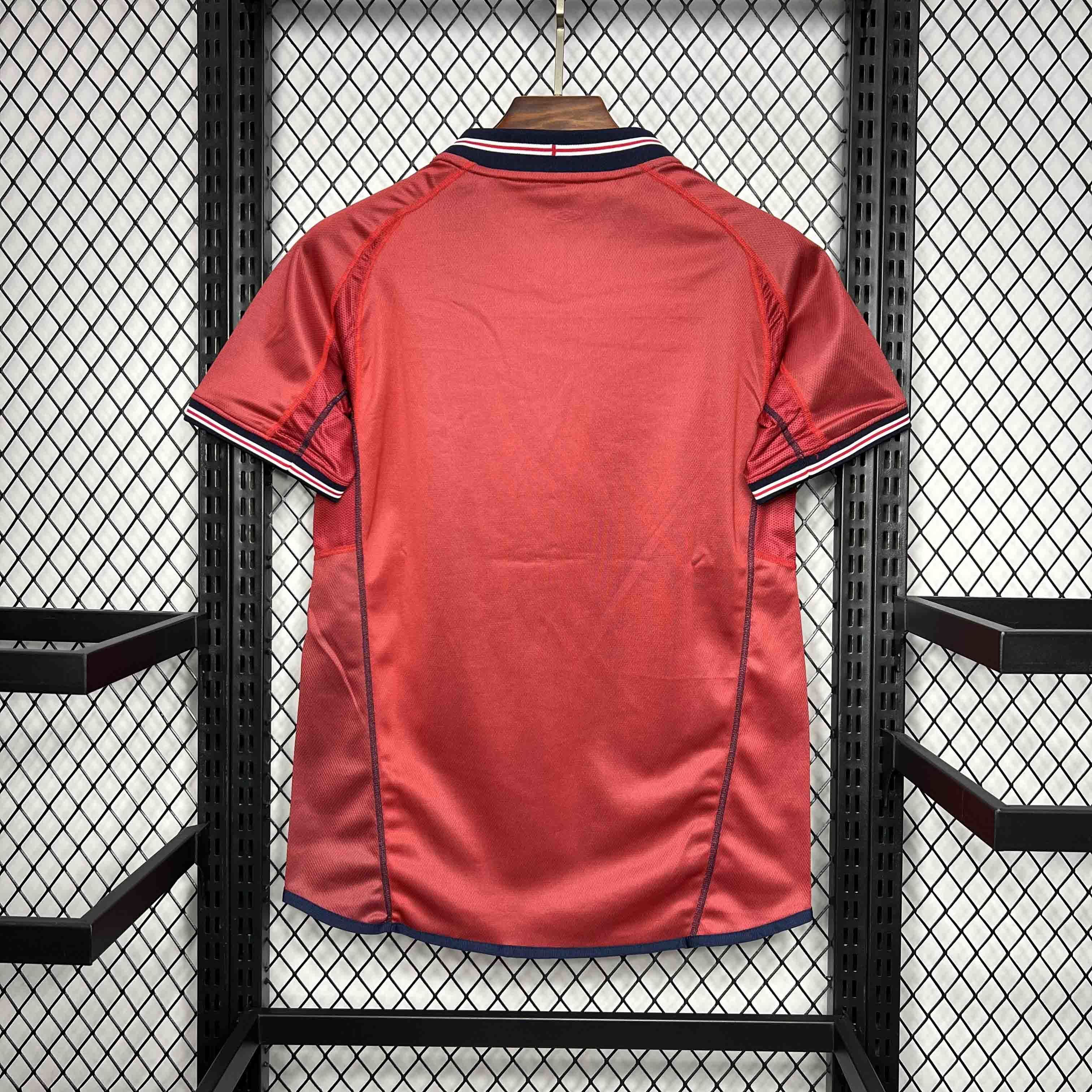 2002 England Away Retro Kit Double-Sided Uniform AAAAJersey Supplier Yupoo 6