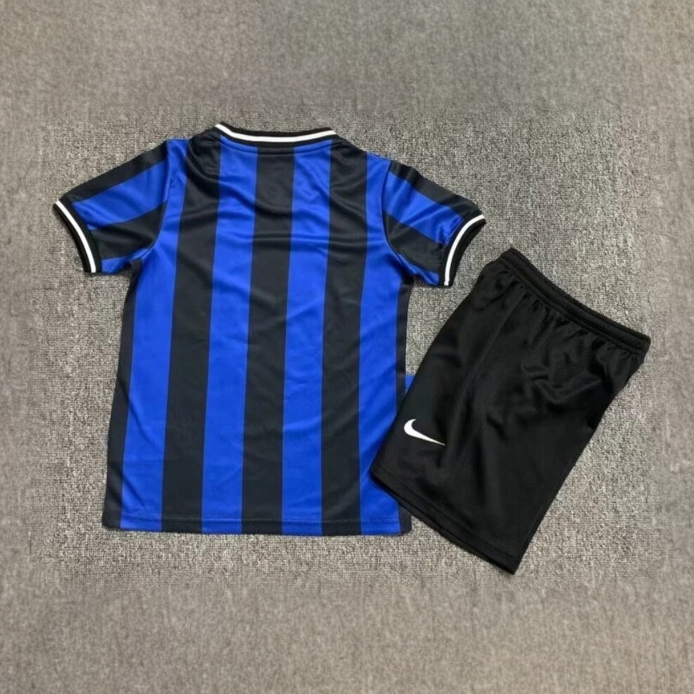 09-10 Inter Milan Home Retro Kids Kits Children Shirt Soccer Jersey Yupoo 6