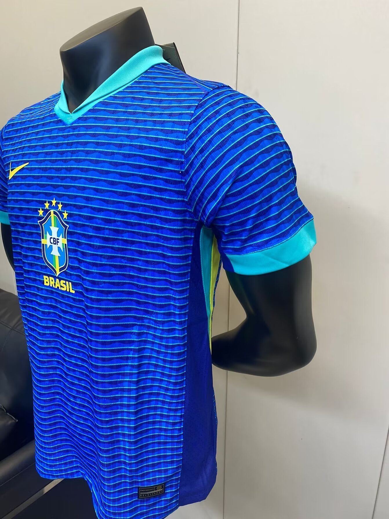 2024 Brazil Away Kit Player Version Shirt Jersey Supplier Yupoo 3