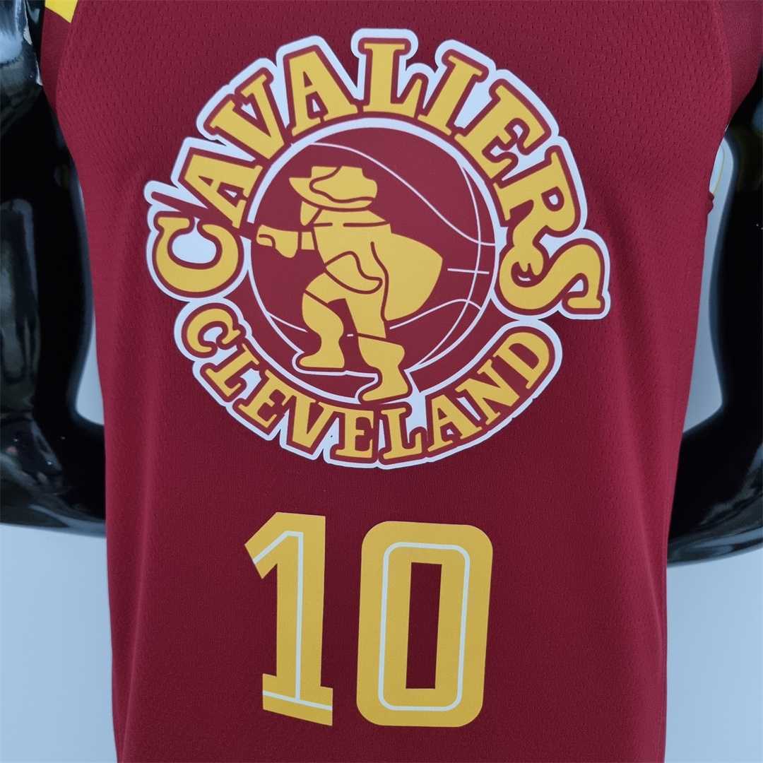 2022 Cleveland Cavaliers GARLAND#10 Urban Edition Red NBA Jersey 2