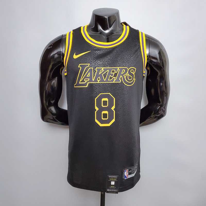 New Bryant #8 Lakers black 15