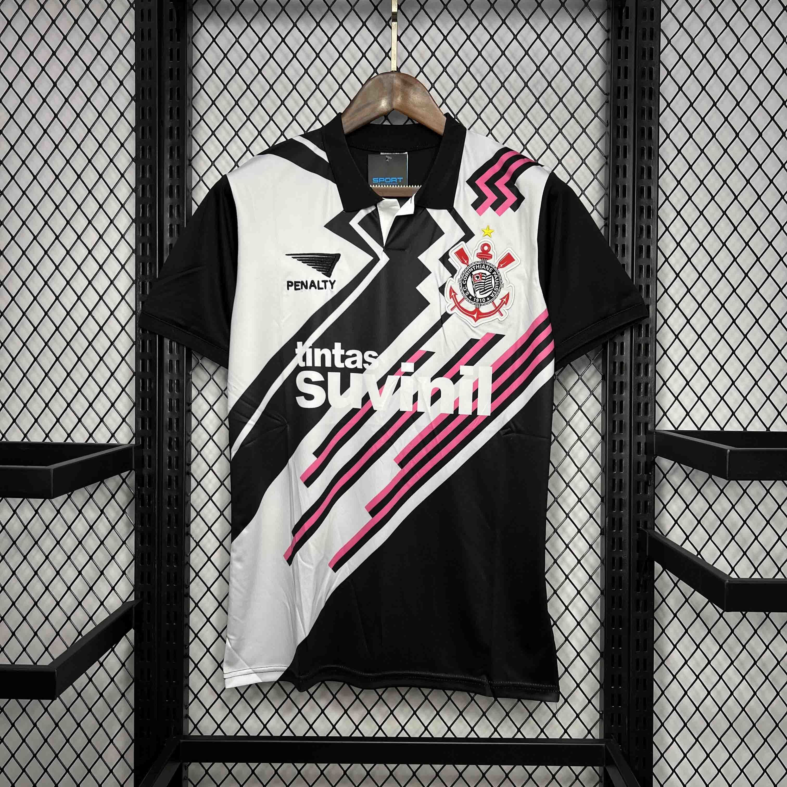 1995 Corinthians Retro Goalkeeper Kit Soccer Uniform AAAAJerseys Dropshipping Yupoo
