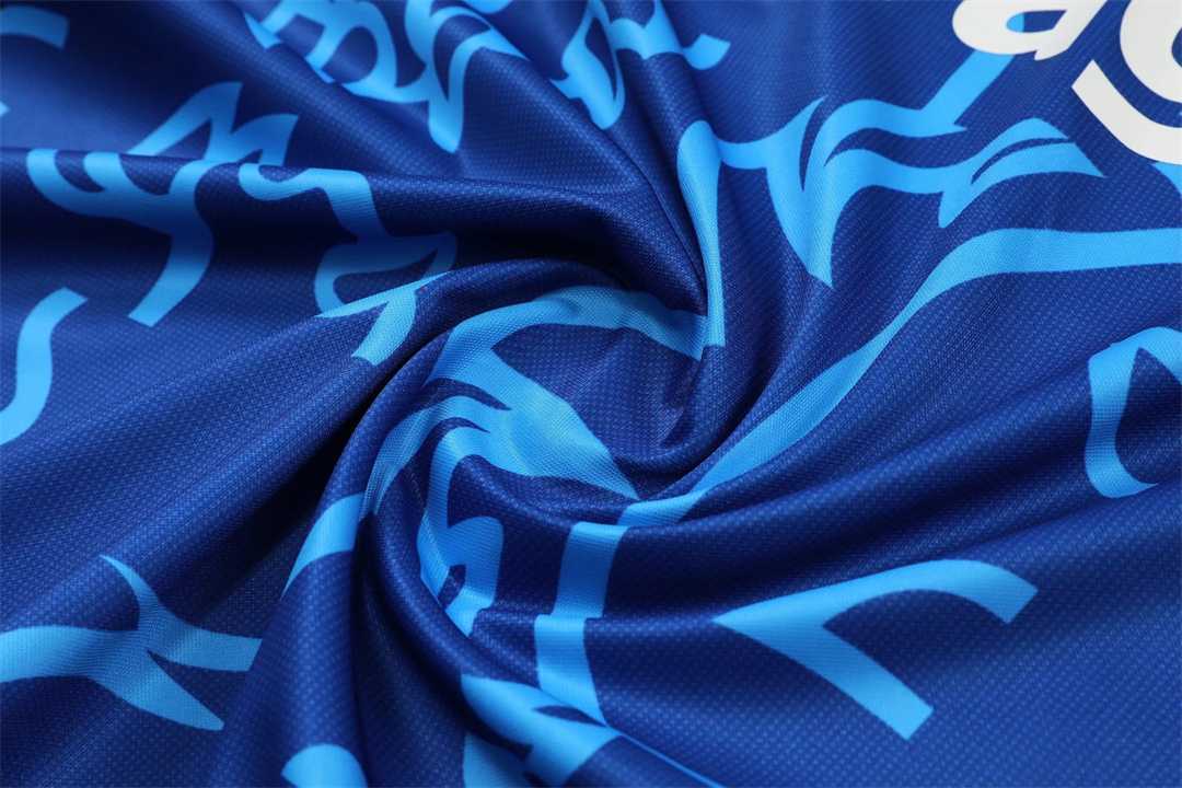 22-23 Chelsea training suit Short Sleeve kit Blue Camo 8