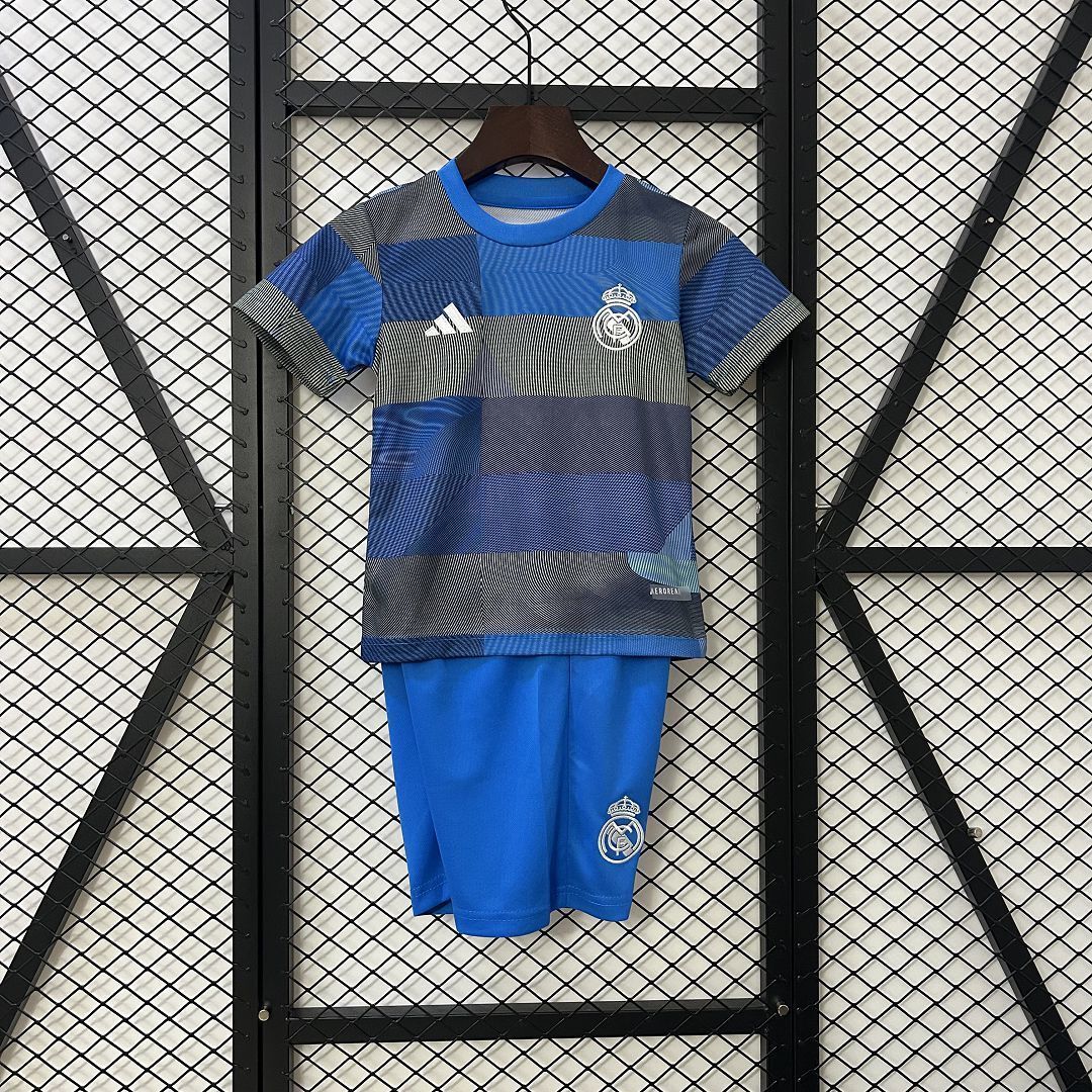 25-26 Real Madrid Training Kid Kits Youth Apparels AAAAJersey Dropship Yupoo