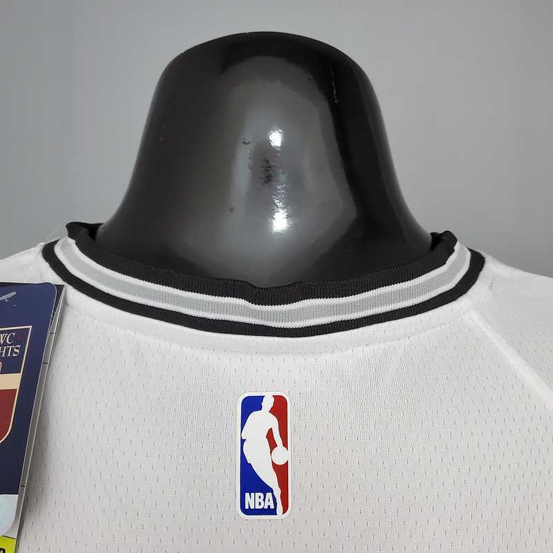 DUNCAN#21 Spurs White 6