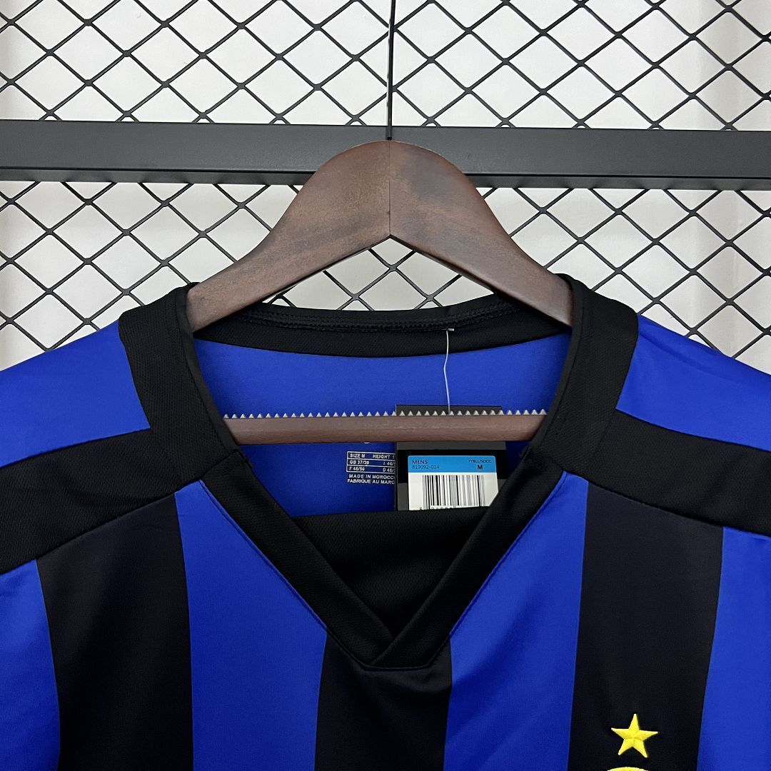 02-03 Inter Milan Home Retro Kit Vintage Shirt AAAAJersey Dropship Yupoo 5