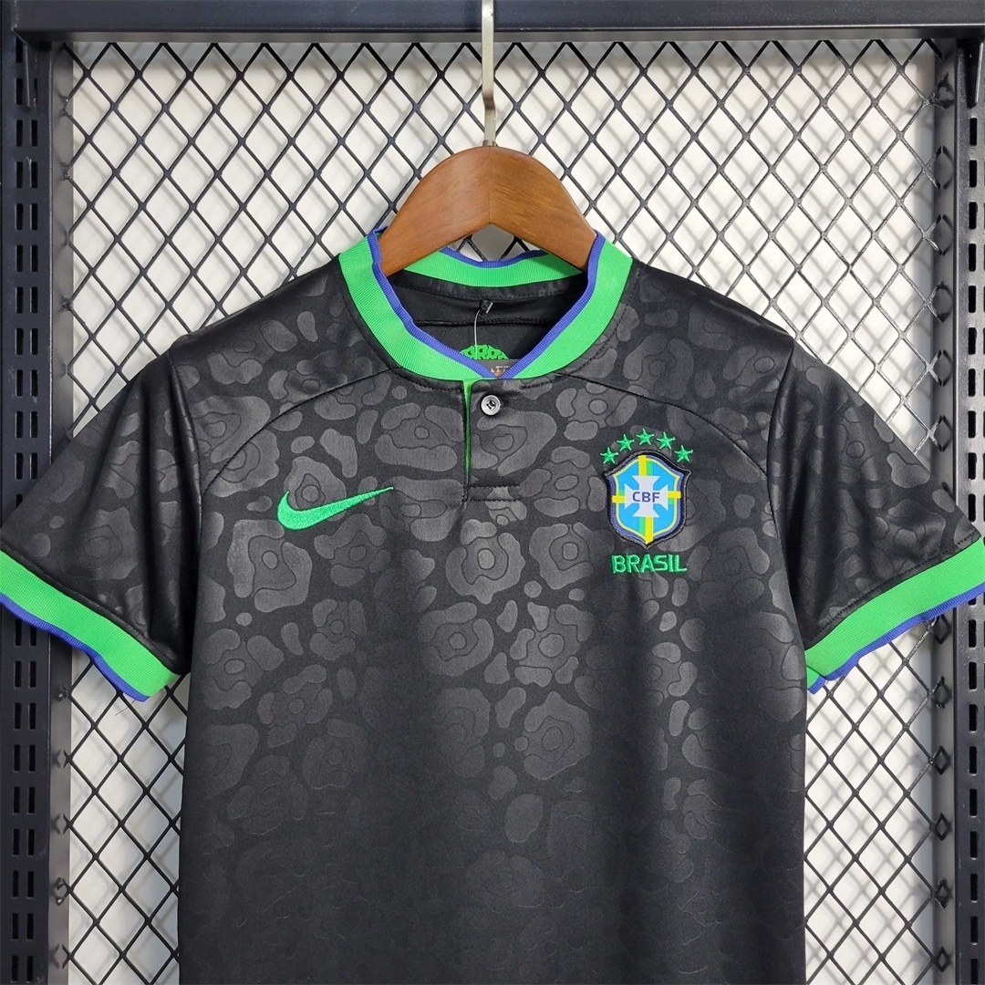 2223 Brazil Leopard Black Kids 1