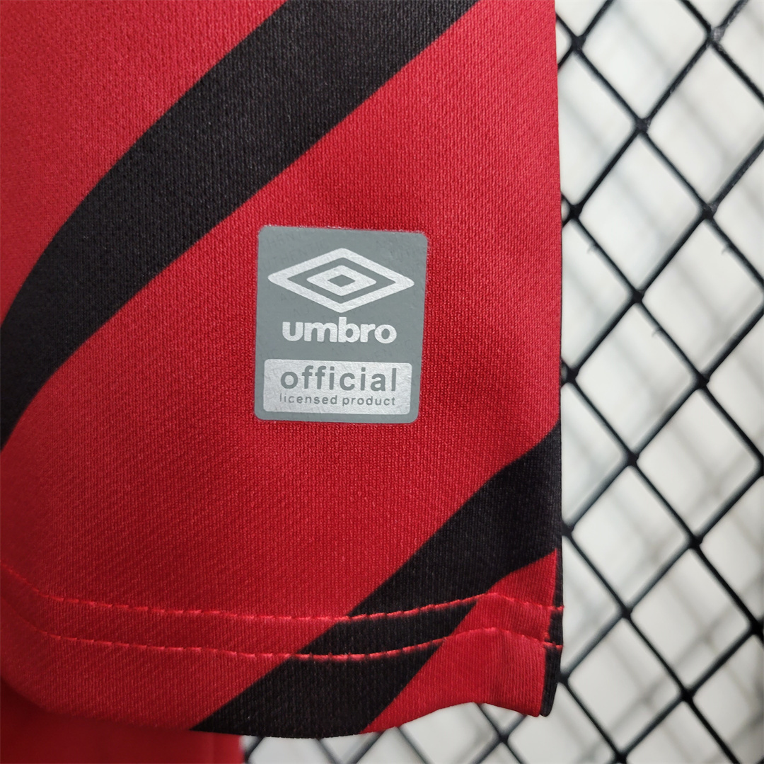 23-24 Athletico Paranaense away kids kit 3