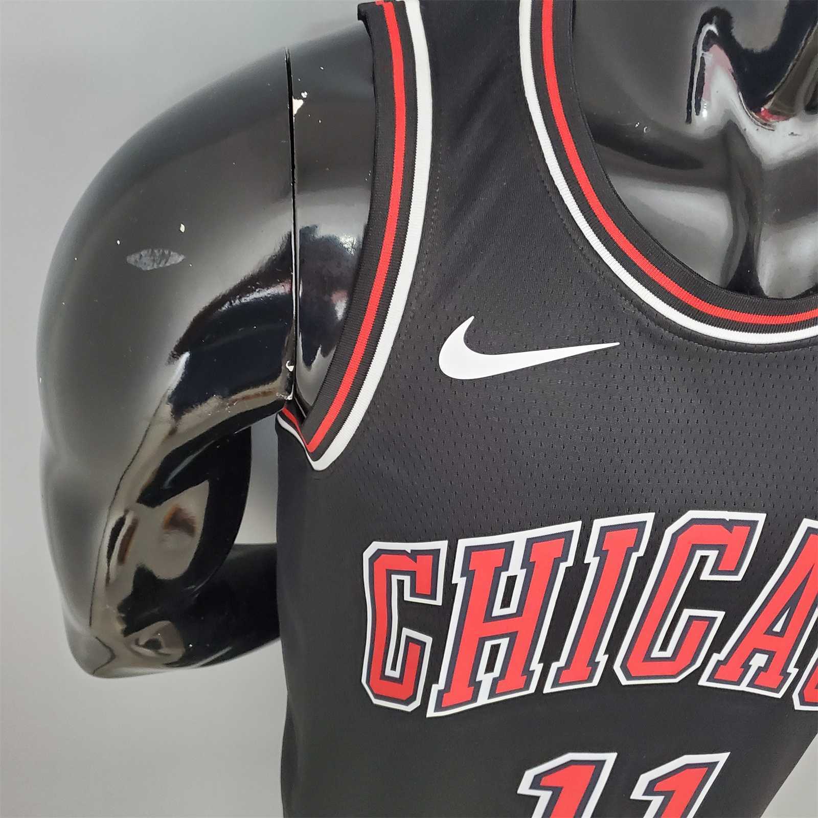 DeROZAN#11 Chicago Bulls black 7