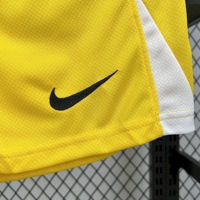 25-26 Atletico Madrid Yellow Goalkeeper Kid Kits Youth Apparels Sino AAAAJersey Supply Yupoo 1