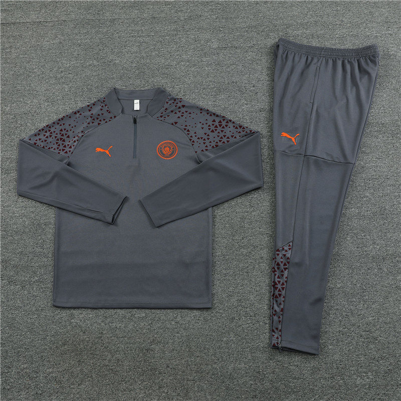 23-24 Manchester City Long Sleeve Training Suit Yupoo 2