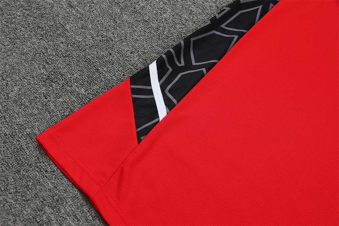 22-23 Bayern vest training suit kit black - 3 6