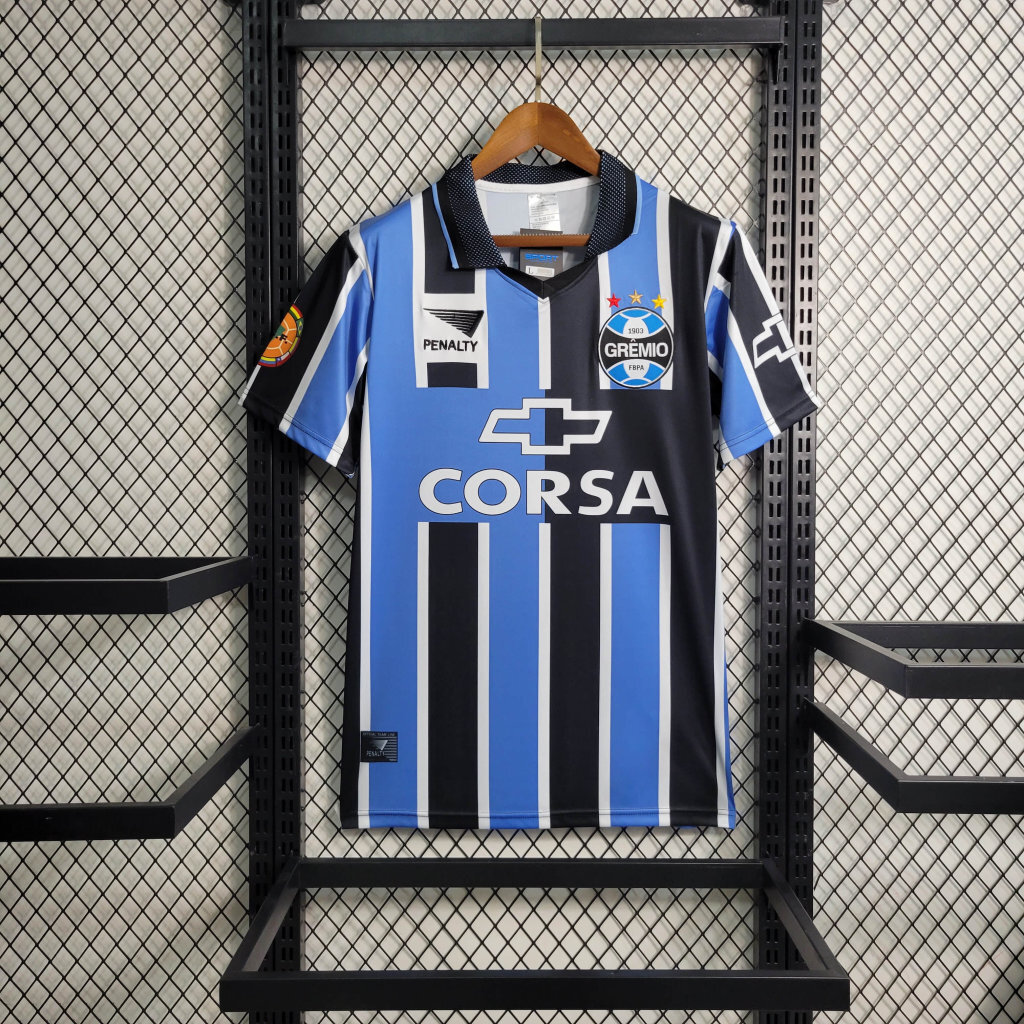 1998 Retro Gremio Home S-XXL Cheap Soccer Jerseys