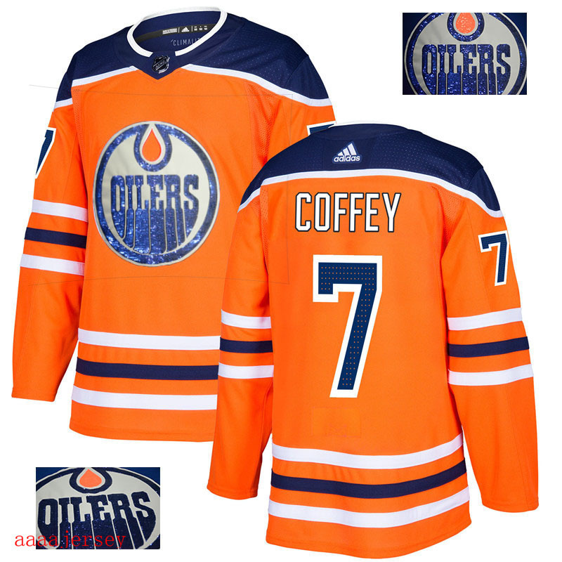 2018 Edmonton Oilers ice hockey jersey M-3XL 埃德蒙顿油人队时尚亮片款冰球服 3