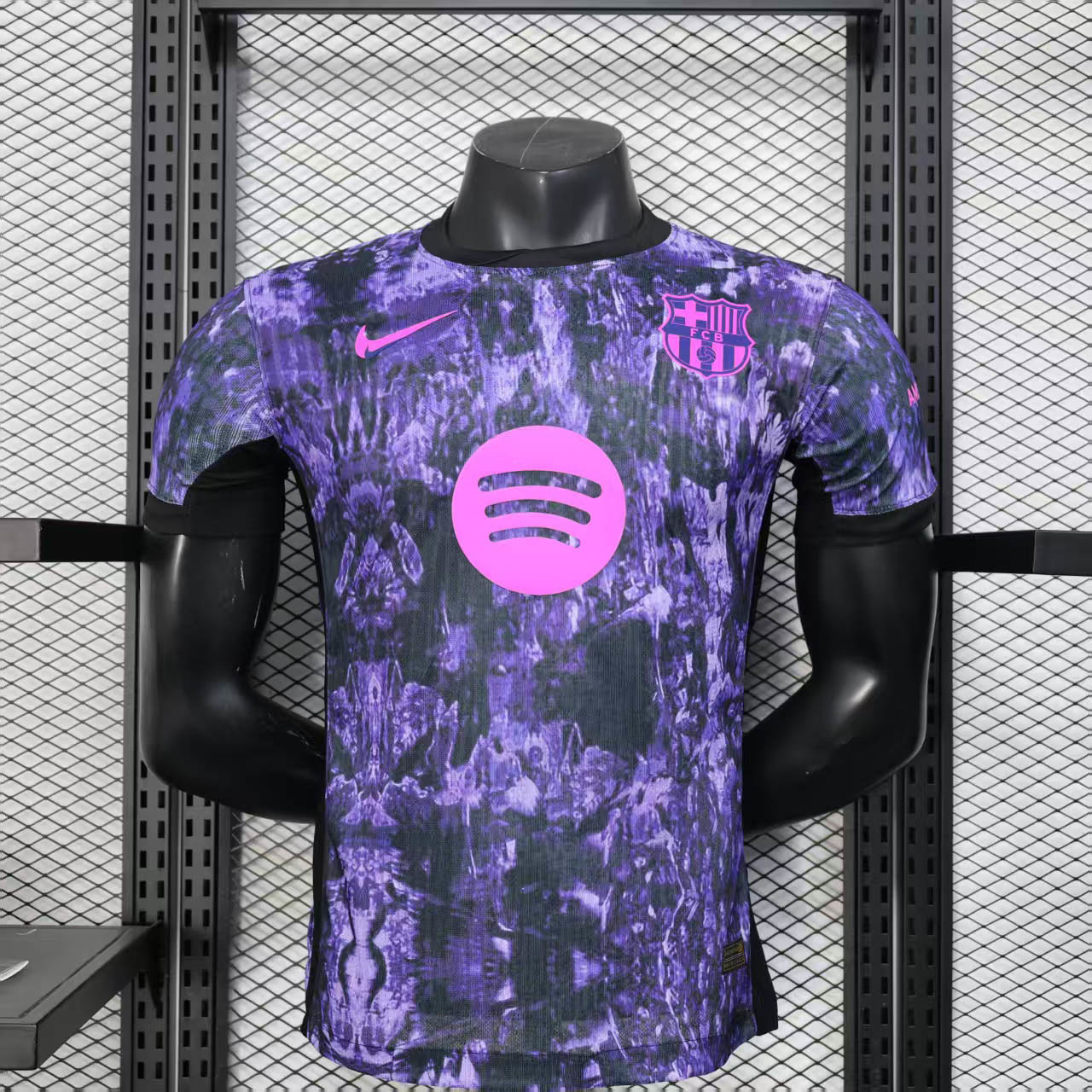 25-26 Barcelona Purple Special Edition Kit Player Version Shirt AAAAJersey Yupoo