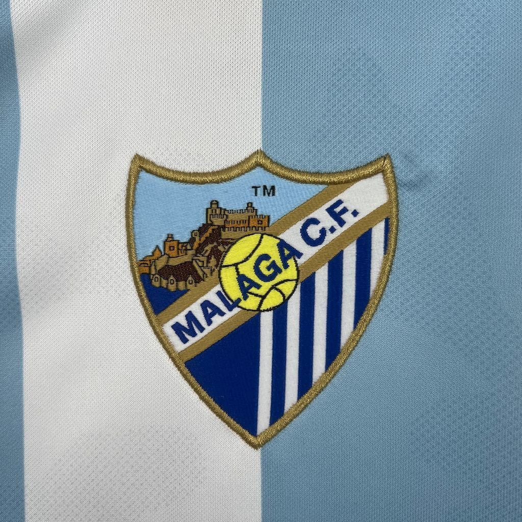 25-26 Malaga Home Shirt Football T-Shirt AAAAJersey Supply Yupoo 3
