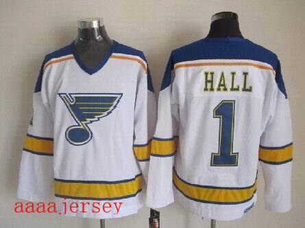 St. Louis Blues retro ice hockey jersey M-3XL 圣路易蓝调队复古冰球服 2
