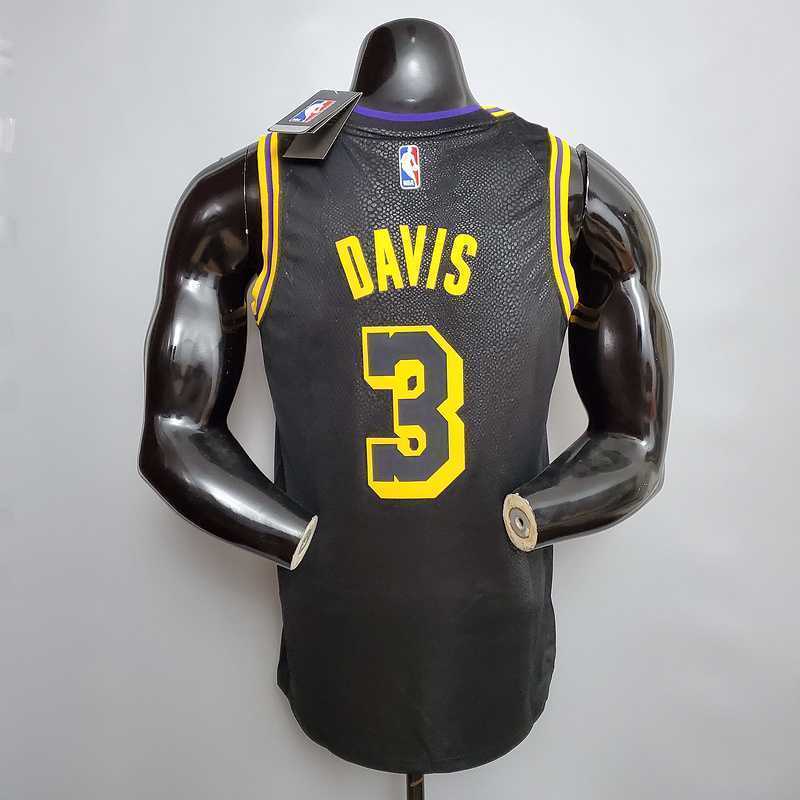 DAVIS #3 Lakers black 6