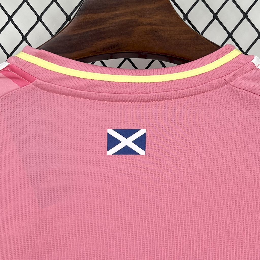 2025 Scotland Away Pink Kit UEFA Euro Football ete Sport T-Shirt AAAAJerseys Supplier Yupoo 6