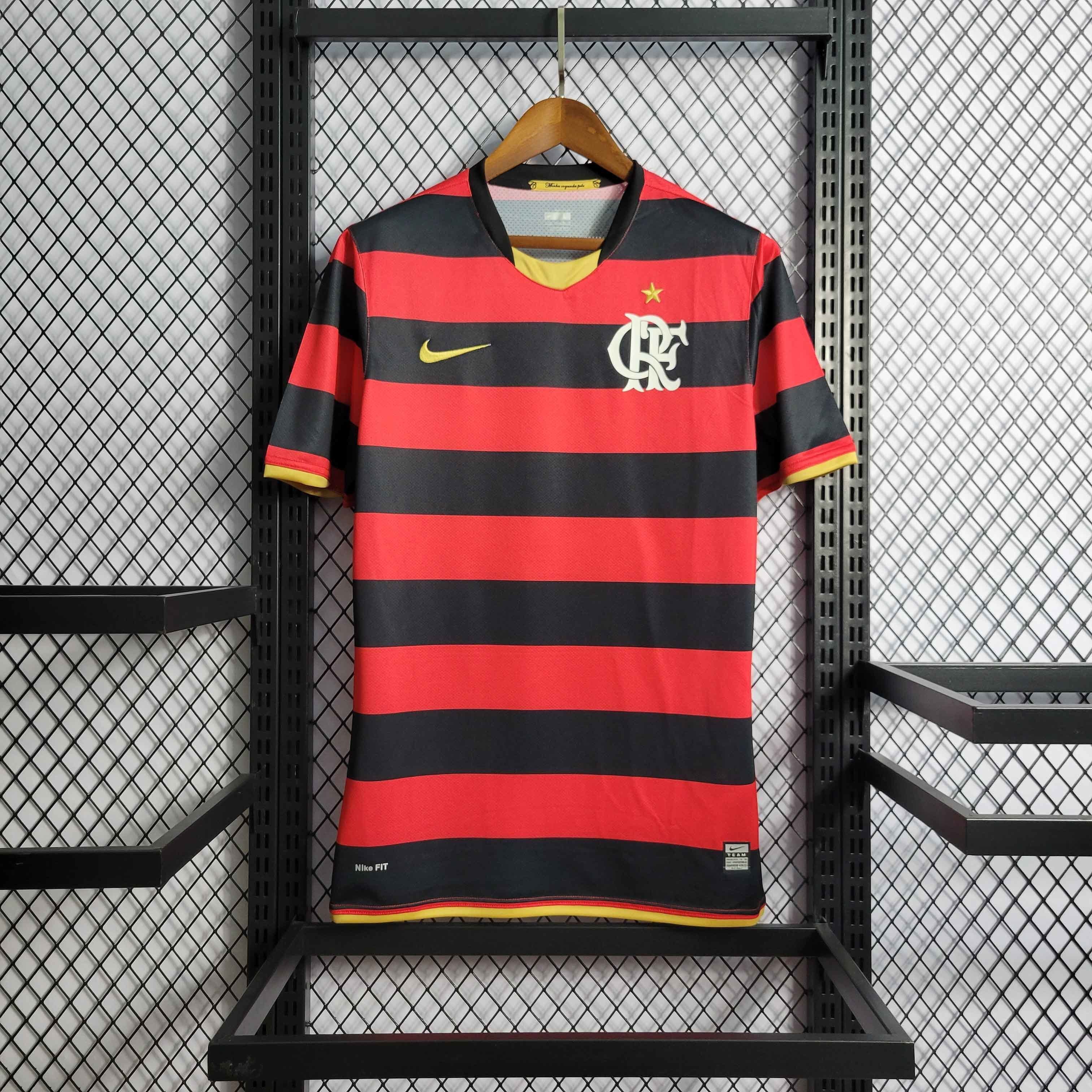 08-09 Retro Flamengo Home S-XXL