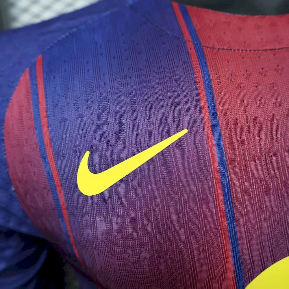 25-26 Barcelona Home Long Sleeves Kit Player Version Shirt AAAAJersey Supply Yupoo 6