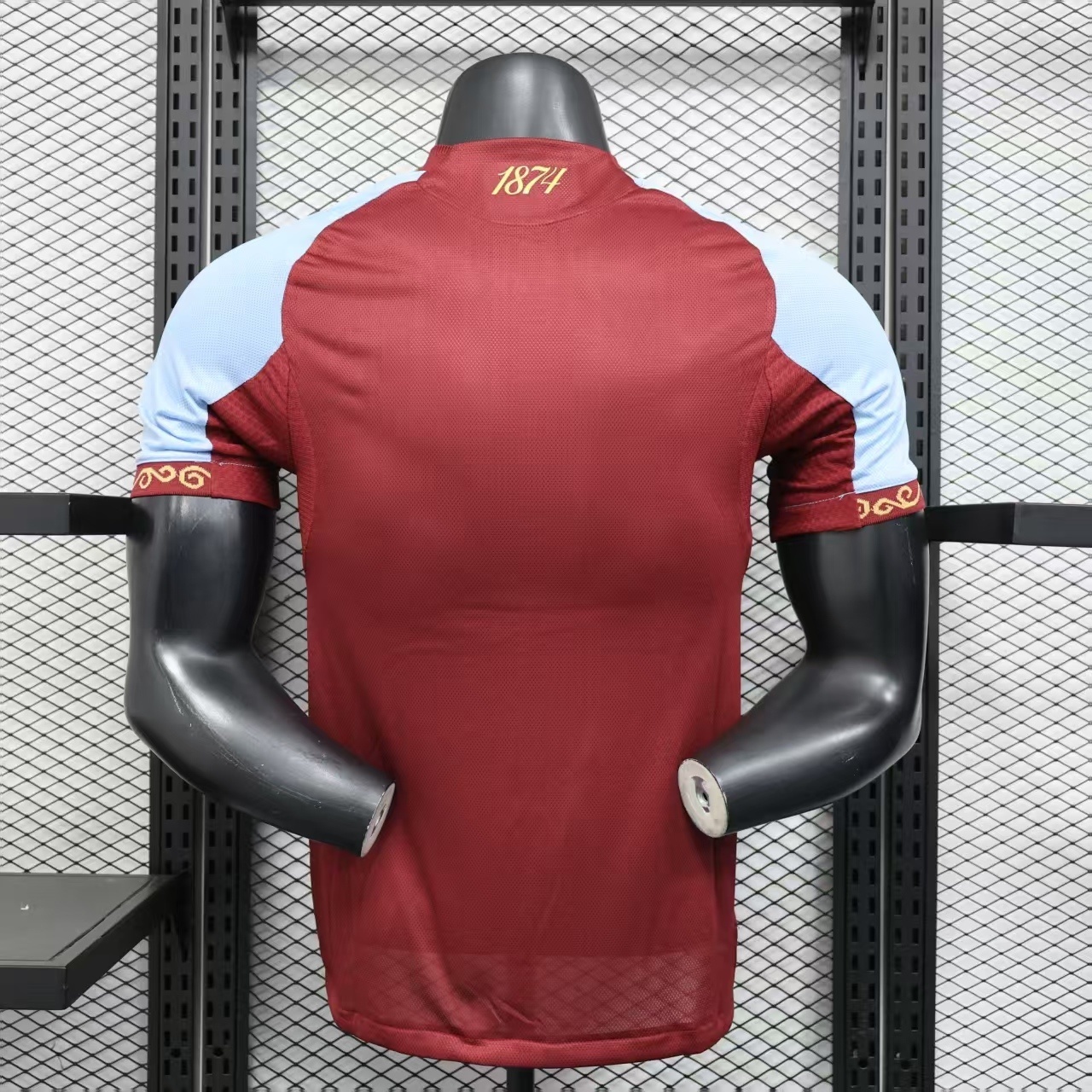 25-26 Aston Villa Home Player Version Shirt Football Uniforms AAAAJersey Dropship Yupoo 2