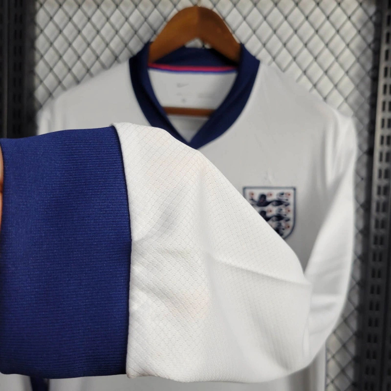 2024 England Home Kit Long sleeve Shirt Jerseys Supllier Yupoo 2